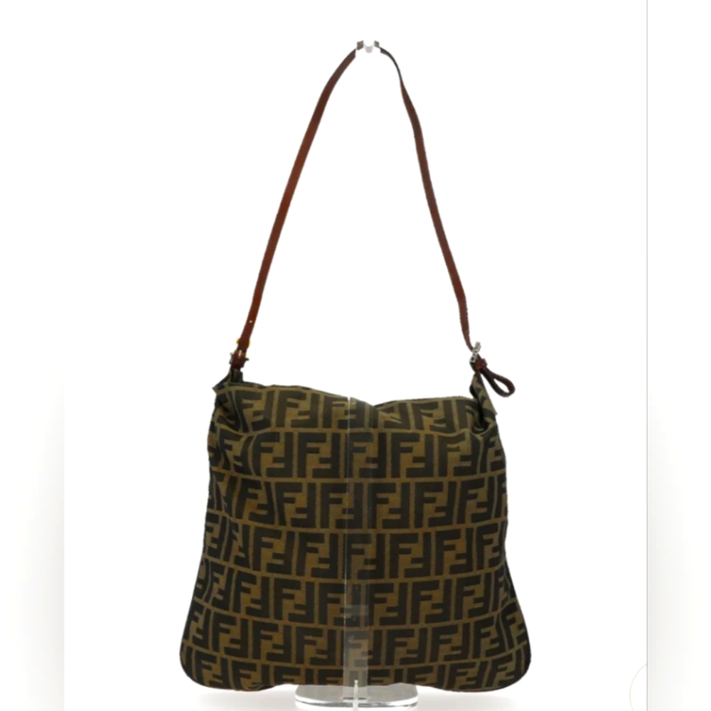 FENDI Zucca Canvas Shoulder Bag - Picture 5 of 15